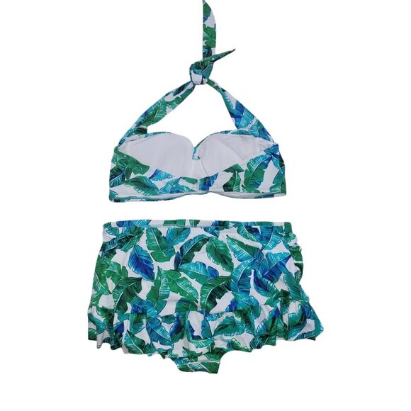 Catalina Nwt suddenly slim 2 piece Bikini Swimsuit 3x - Picture 3 of 12